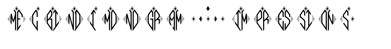MFC Bindi Monogram (1,000 Impressions)